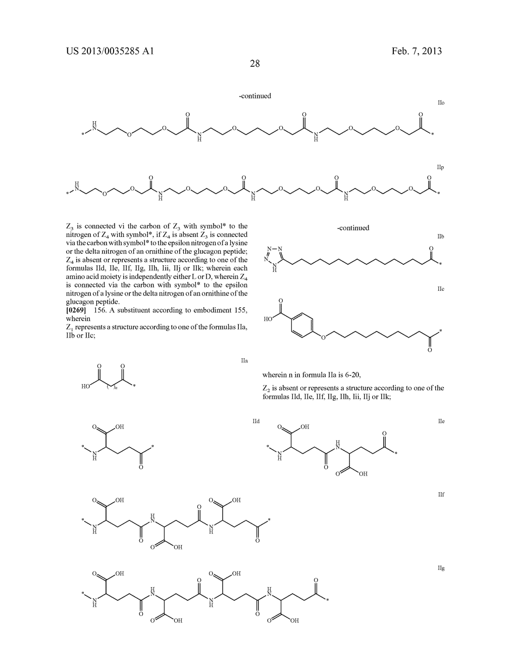 NOVEL GLUCAGON ANALOGUES - diagram, schematic, and image 37