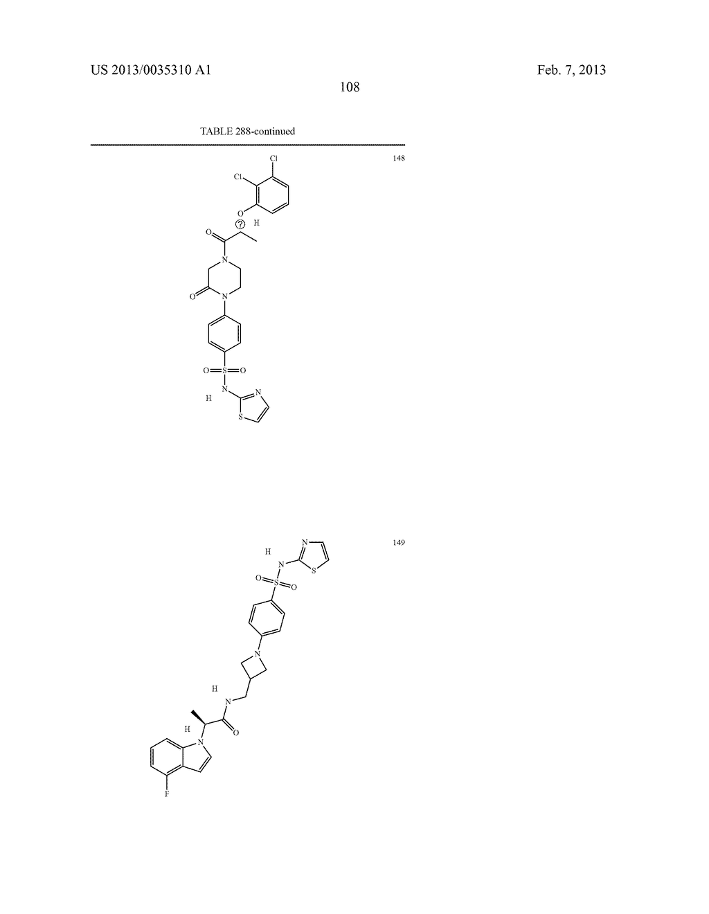 Piperidine and Piperazine Phenyl Sulfonamides as Modulators of Ion     Channels - diagram, schematic, and image 109