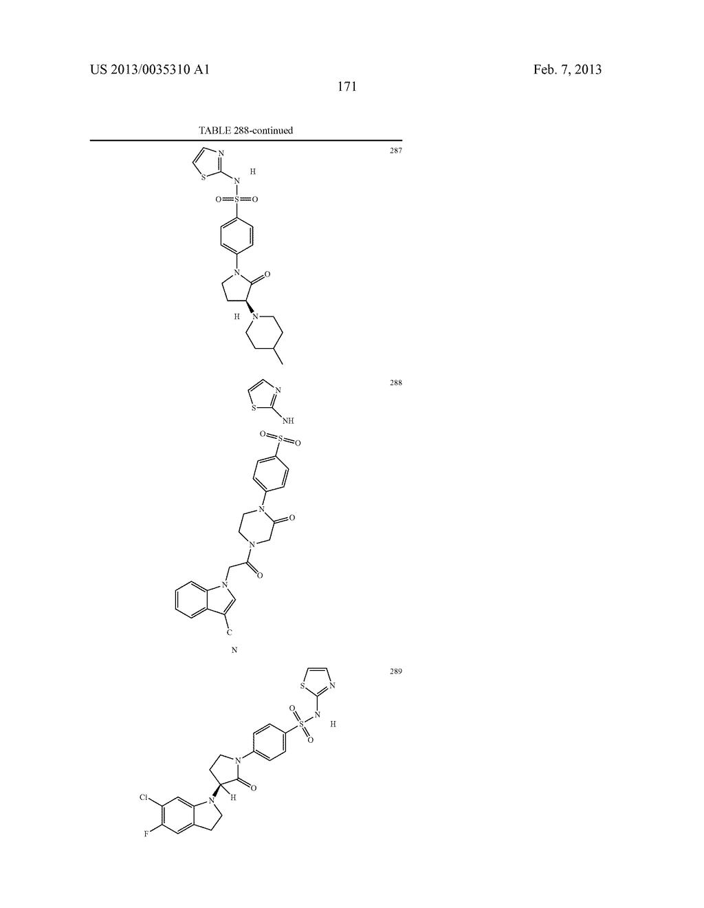 Piperidine and Piperazine Phenyl Sulfonamides as Modulators of Ion     Channels - diagram, schematic, and image 172