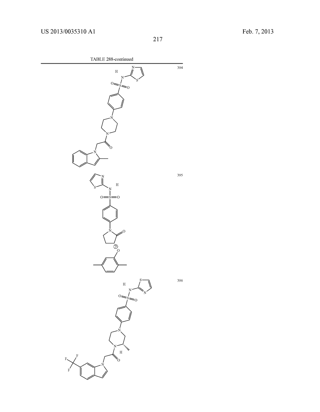 Piperidine and Piperazine Phenyl Sulfonamides as Modulators of Ion     Channels - diagram, schematic, and image 218