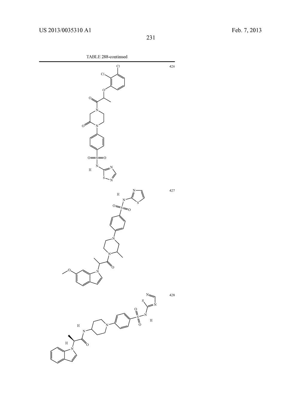 Piperidine and Piperazine Phenyl Sulfonamides as Modulators of Ion     Channels - diagram, schematic, and image 232