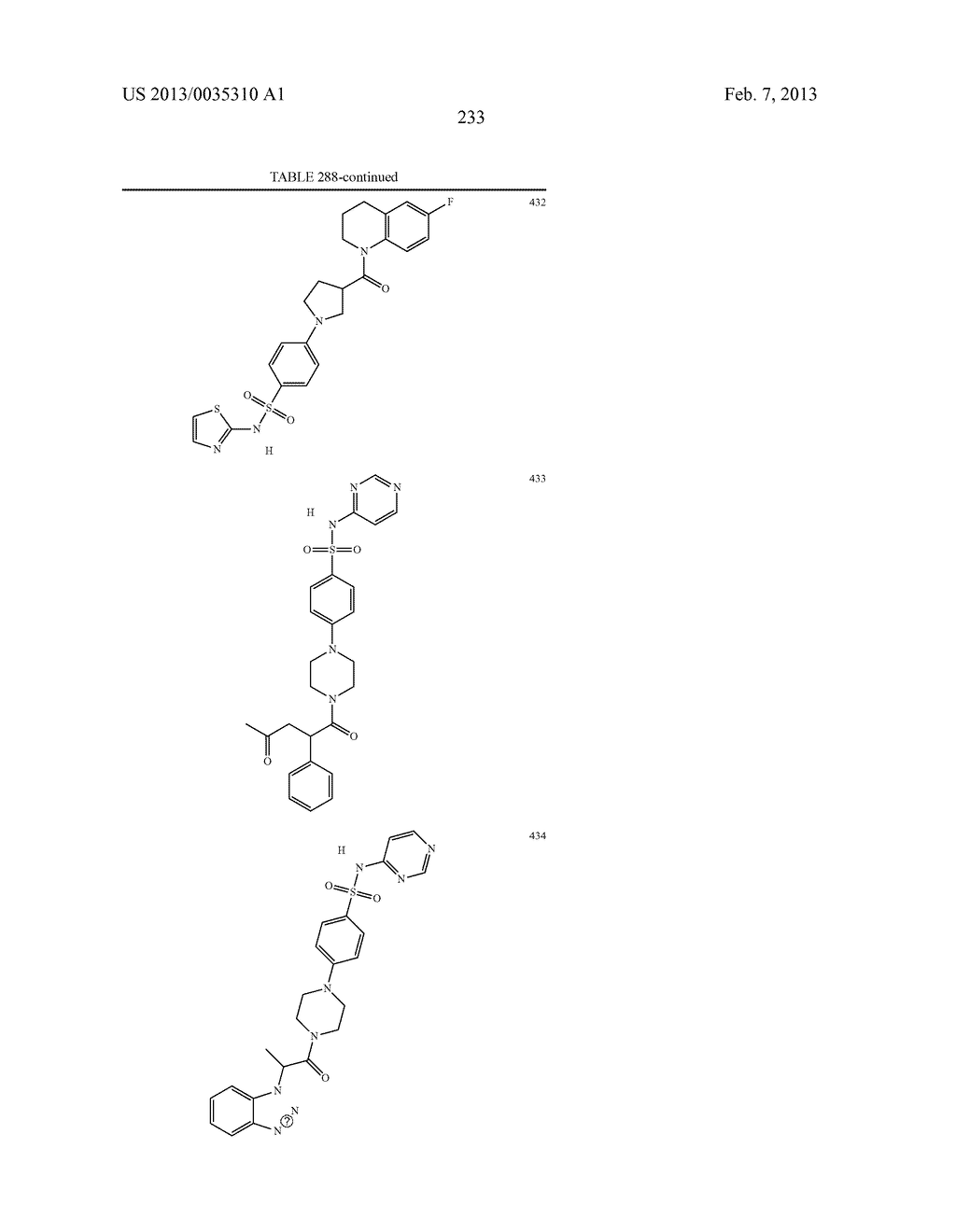 Piperidine and Piperazine Phenyl Sulfonamides as Modulators of Ion     Channels - diagram, schematic, and image 234