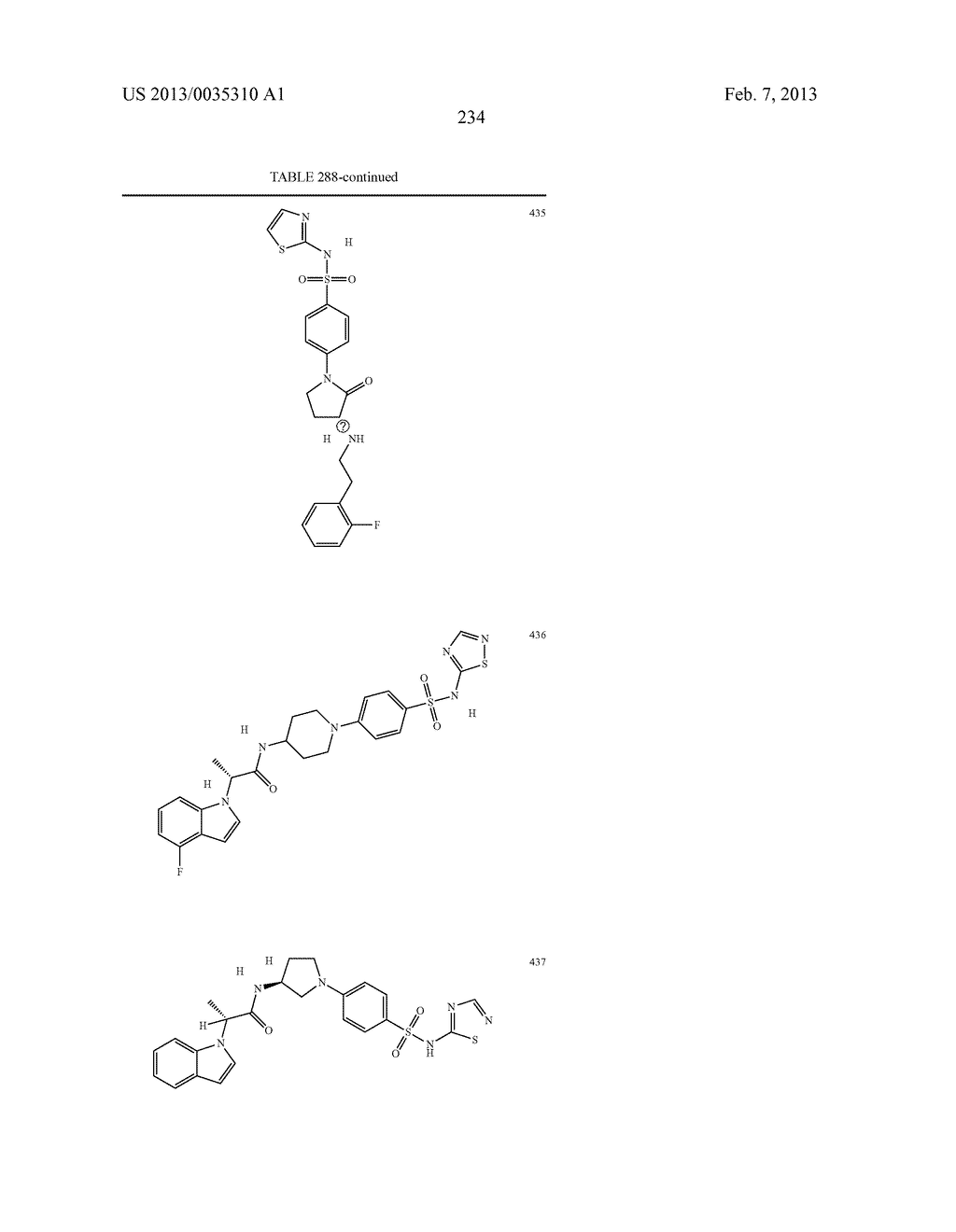 Piperidine and Piperazine Phenyl Sulfonamides as Modulators of Ion     Channels - diagram, schematic, and image 235