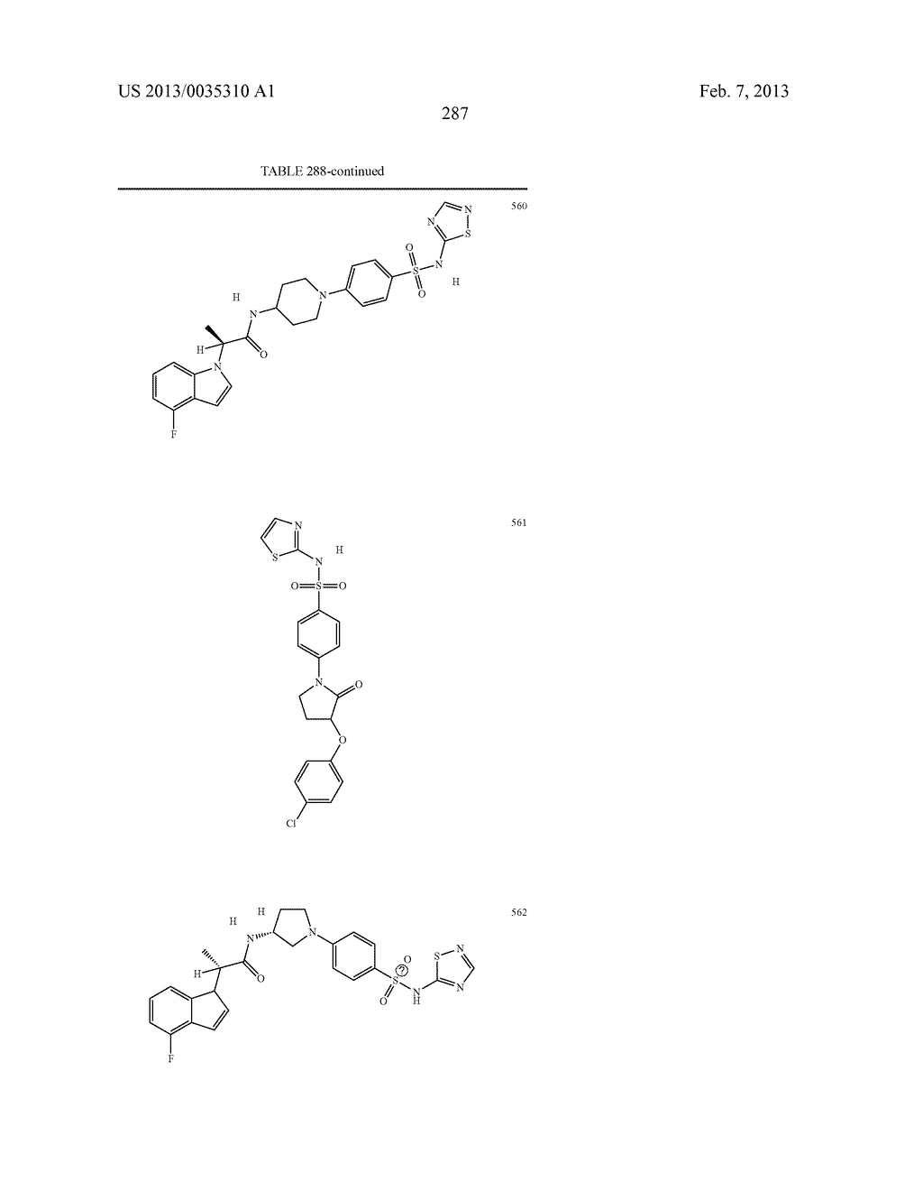 Piperidine and Piperazine Phenyl Sulfonamides as Modulators of Ion     Channels - diagram, schematic, and image 288