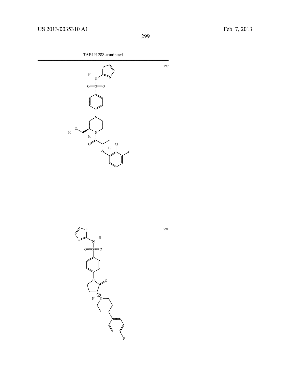 Piperidine and Piperazine Phenyl Sulfonamides as Modulators of Ion     Channels - diagram, schematic, and image 300