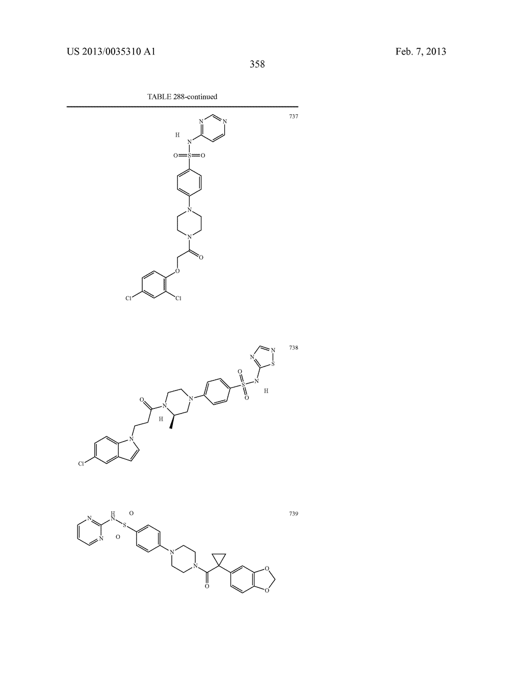 Piperidine and Piperazine Phenyl Sulfonamides as Modulators of Ion     Channels - diagram, schematic, and image 359