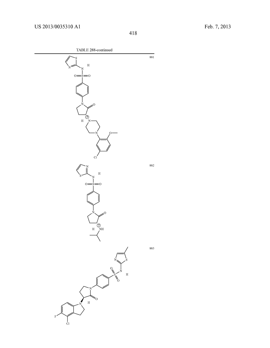 Piperidine and Piperazine Phenyl Sulfonamides as Modulators of Ion     Channels - diagram, schematic, and image 419