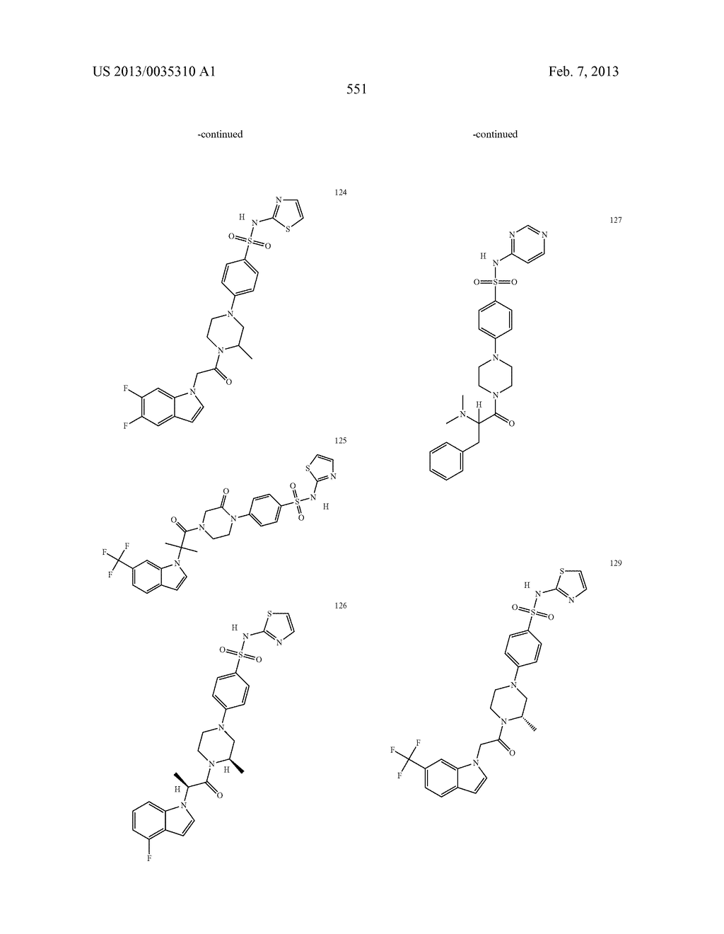 Piperidine and Piperazine Phenyl Sulfonamides as Modulators of Ion     Channels - diagram, schematic, and image 552