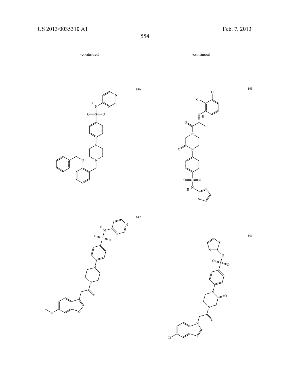 Piperidine and Piperazine Phenyl Sulfonamides as Modulators of Ion     Channels - diagram, schematic, and image 555