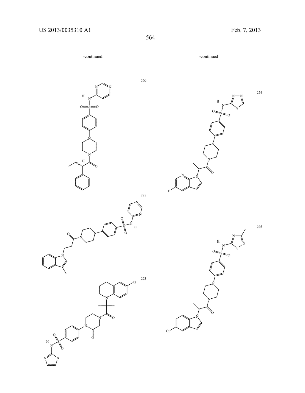 Piperidine and Piperazine Phenyl Sulfonamides as Modulators of Ion     Channels - diagram, schematic, and image 565