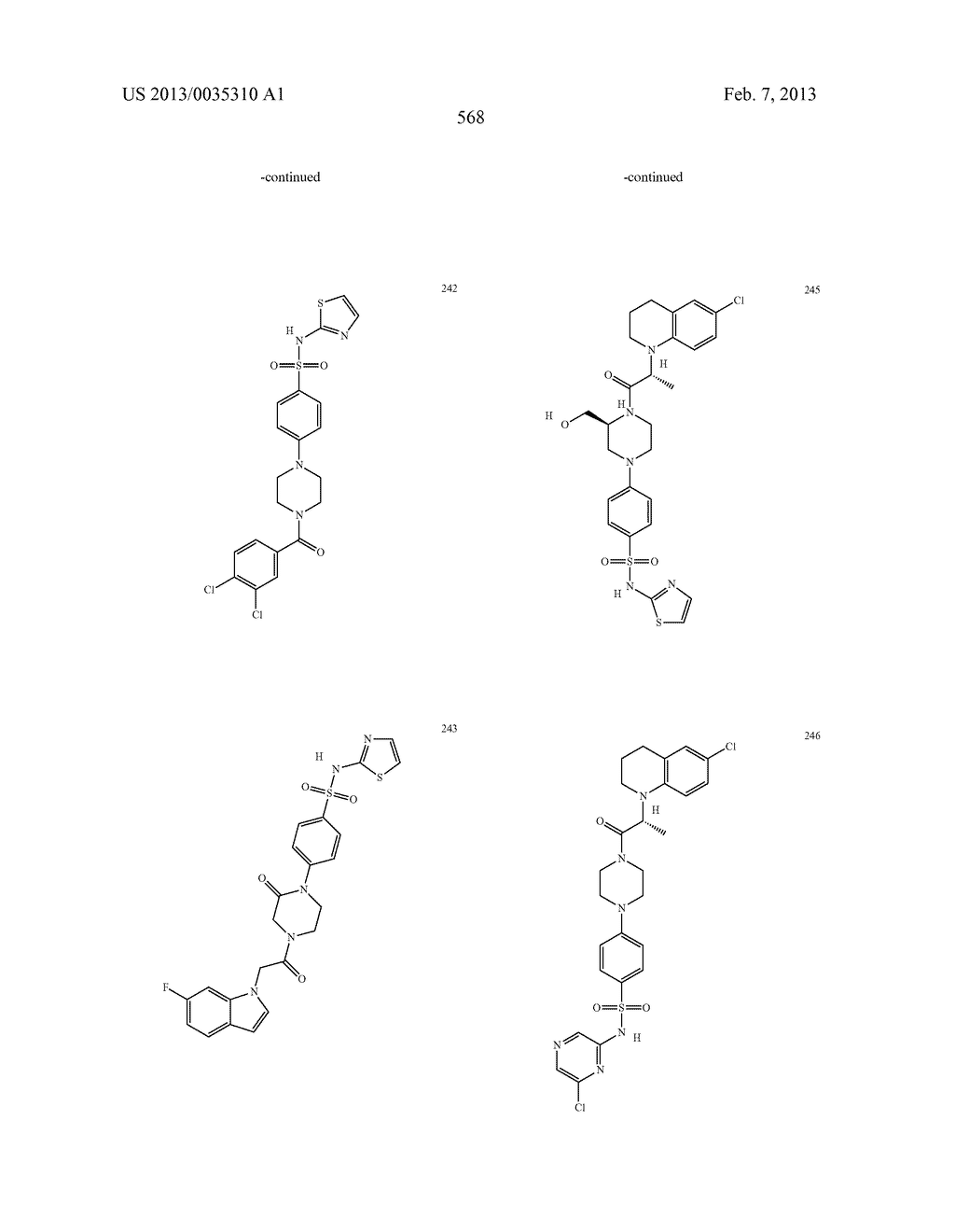 Piperidine and Piperazine Phenyl Sulfonamides as Modulators of Ion     Channels - diagram, schematic, and image 569