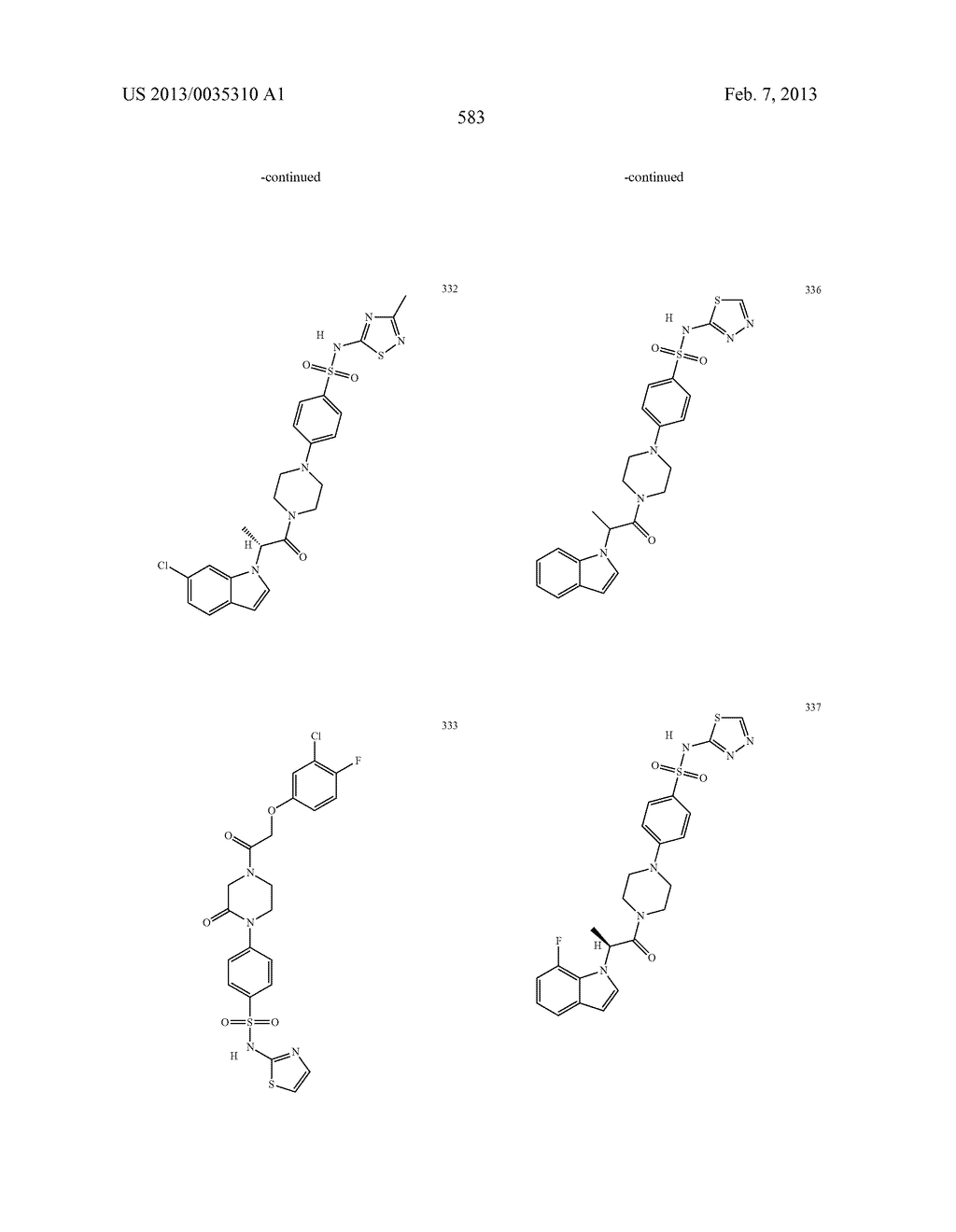 Piperidine and Piperazine Phenyl Sulfonamides as Modulators of Ion     Channels - diagram, schematic, and image 584