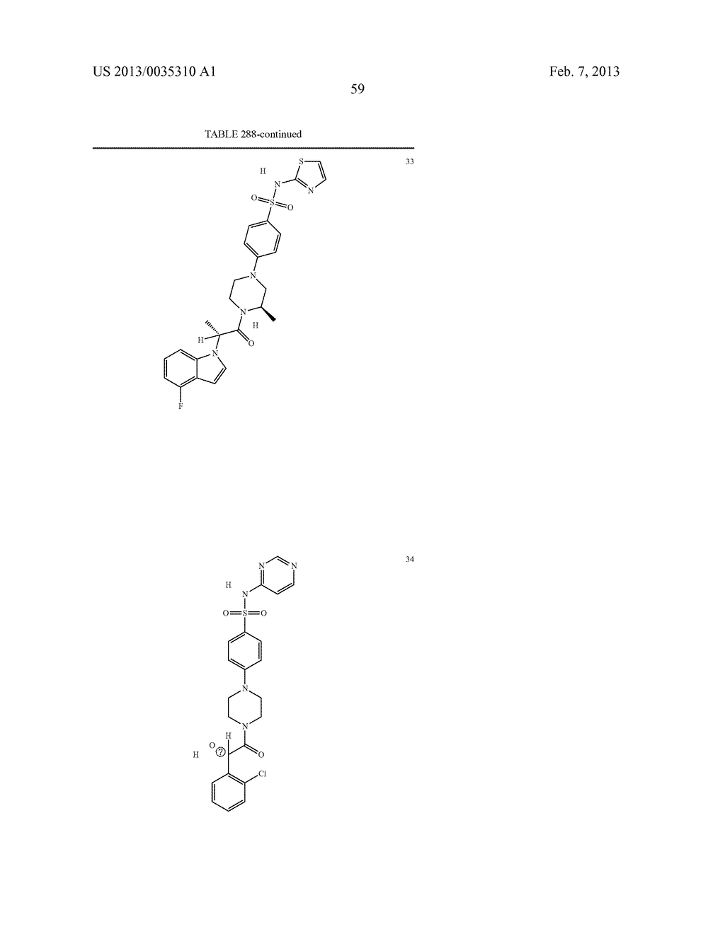 Piperidine and Piperazine Phenyl Sulfonamides as Modulators of Ion     Channels - diagram, schematic, and image 60