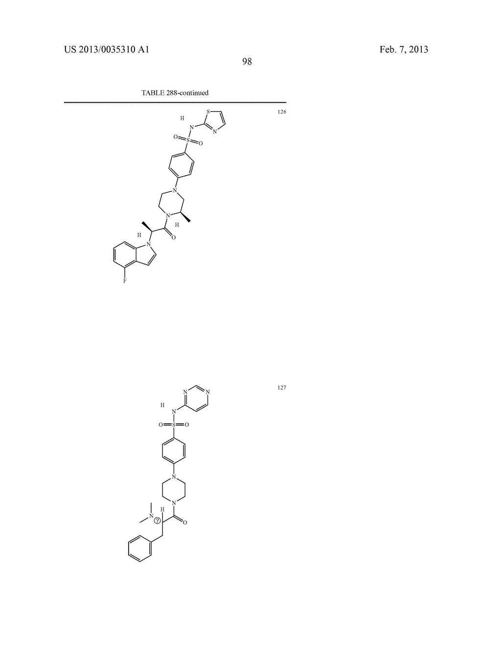 Piperidine and Piperazine Phenyl Sulfonamides as Modulators of Ion     Channels - diagram, schematic, and image 99