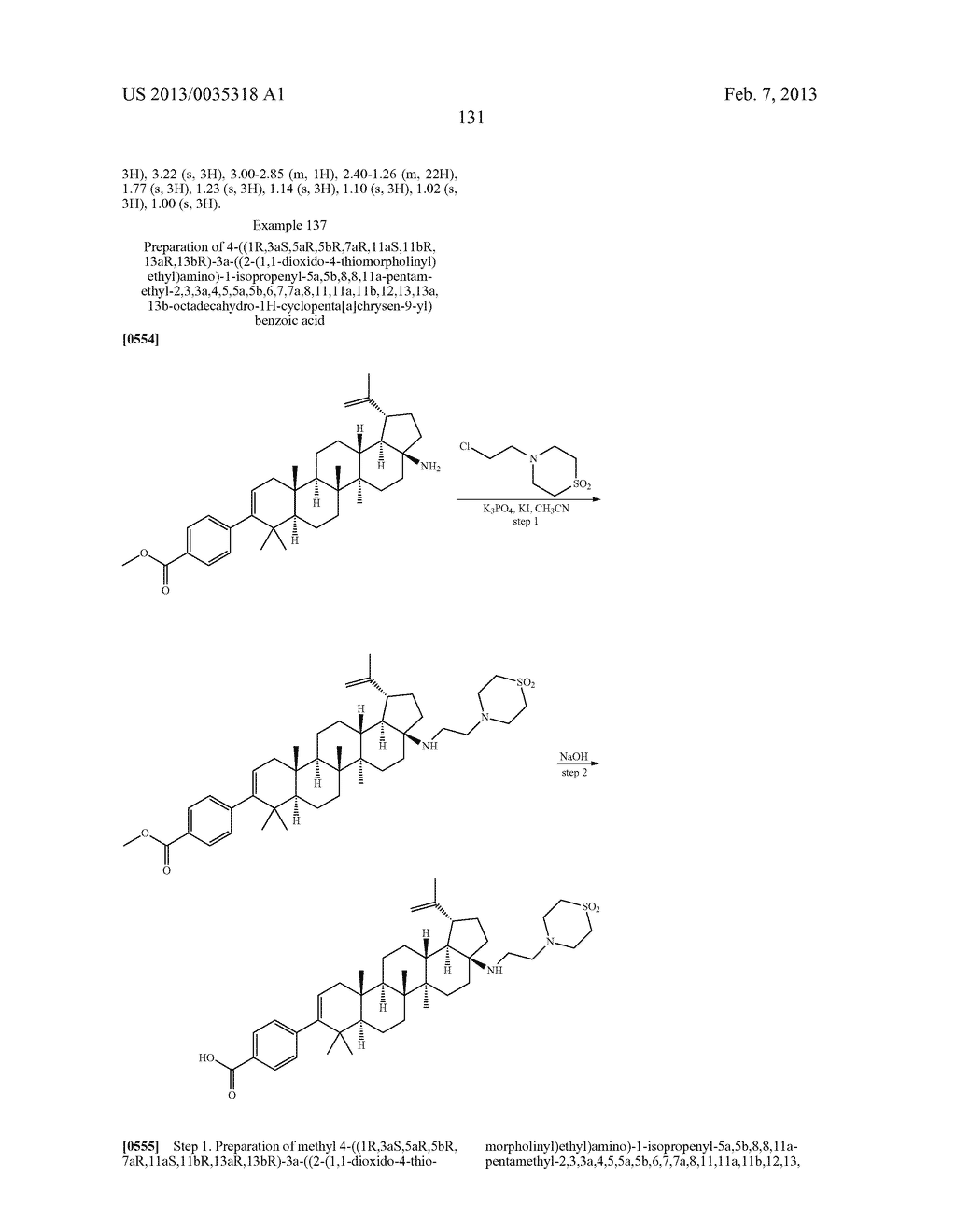 C-17 AND C-3 MODIFIED TRITERPENOIDS WITH HIV MATURATION INHIBITORY     ACTIVITY - diagram, schematic, and image 132