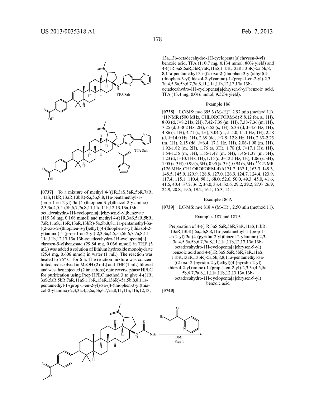 C-17 AND C-3 MODIFIED TRITERPENOIDS WITH HIV MATURATION INHIBITORY     ACTIVITY - diagram, schematic, and image 179