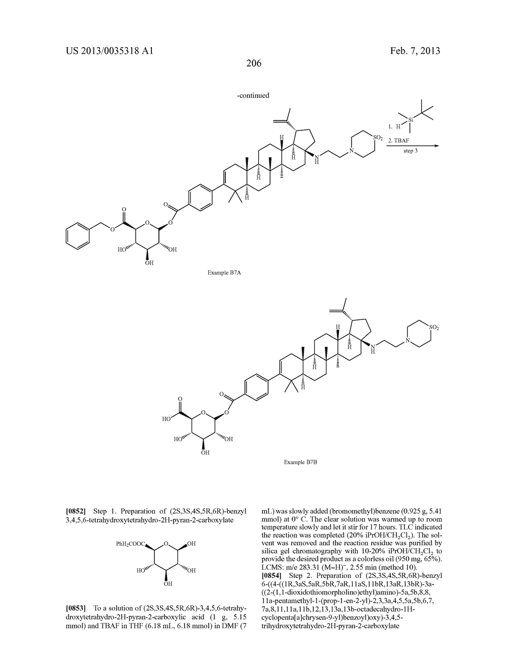 C-17 AND C-3 MODIFIED TRITERPENOIDS WITH HIV MATURATION INHIBITORY     ACTIVITY - diagram, schematic, and image 207