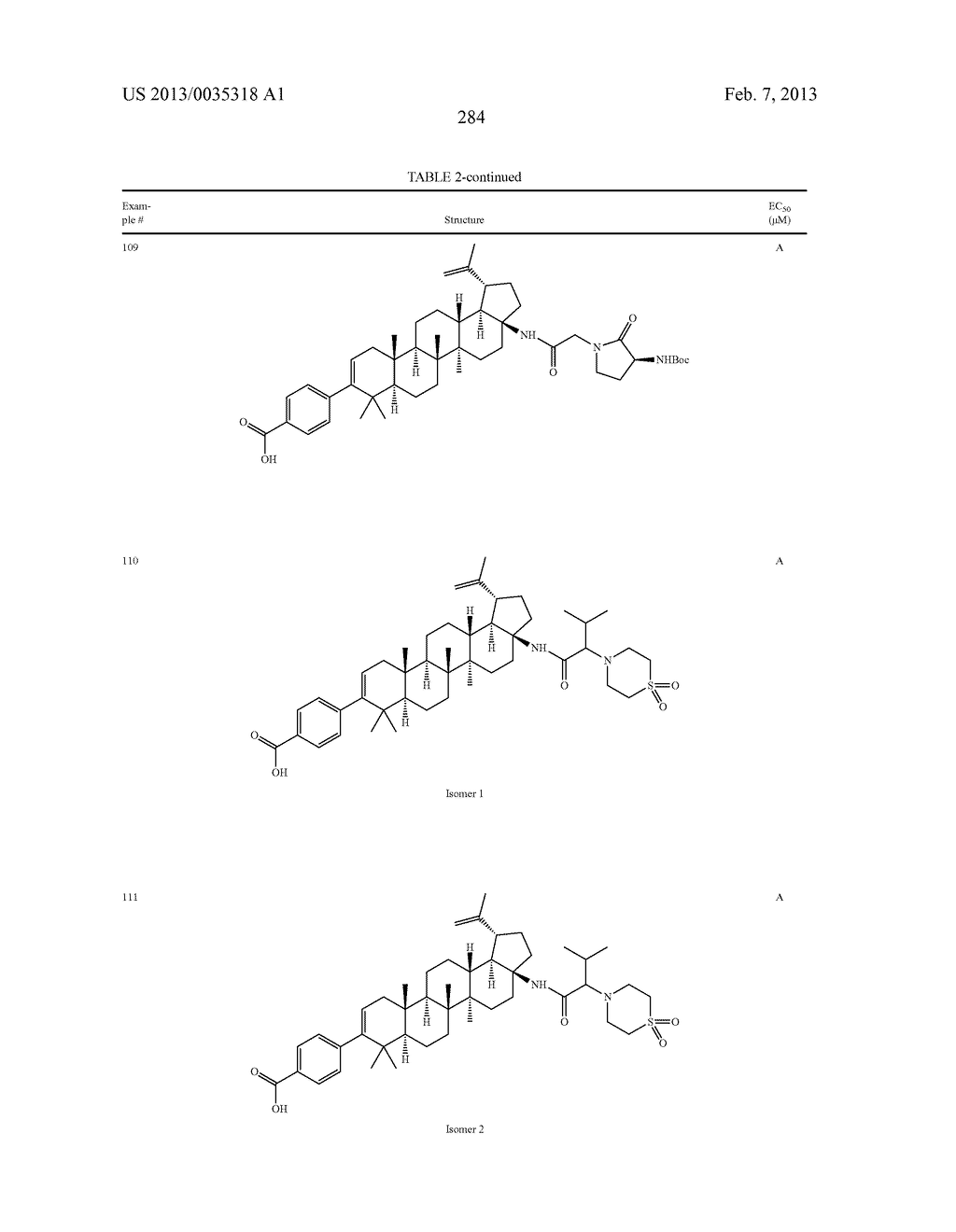 C-17 AND C-3 MODIFIED TRITERPENOIDS WITH HIV MATURATION INHIBITORY     ACTIVITY - diagram, schematic, and image 283