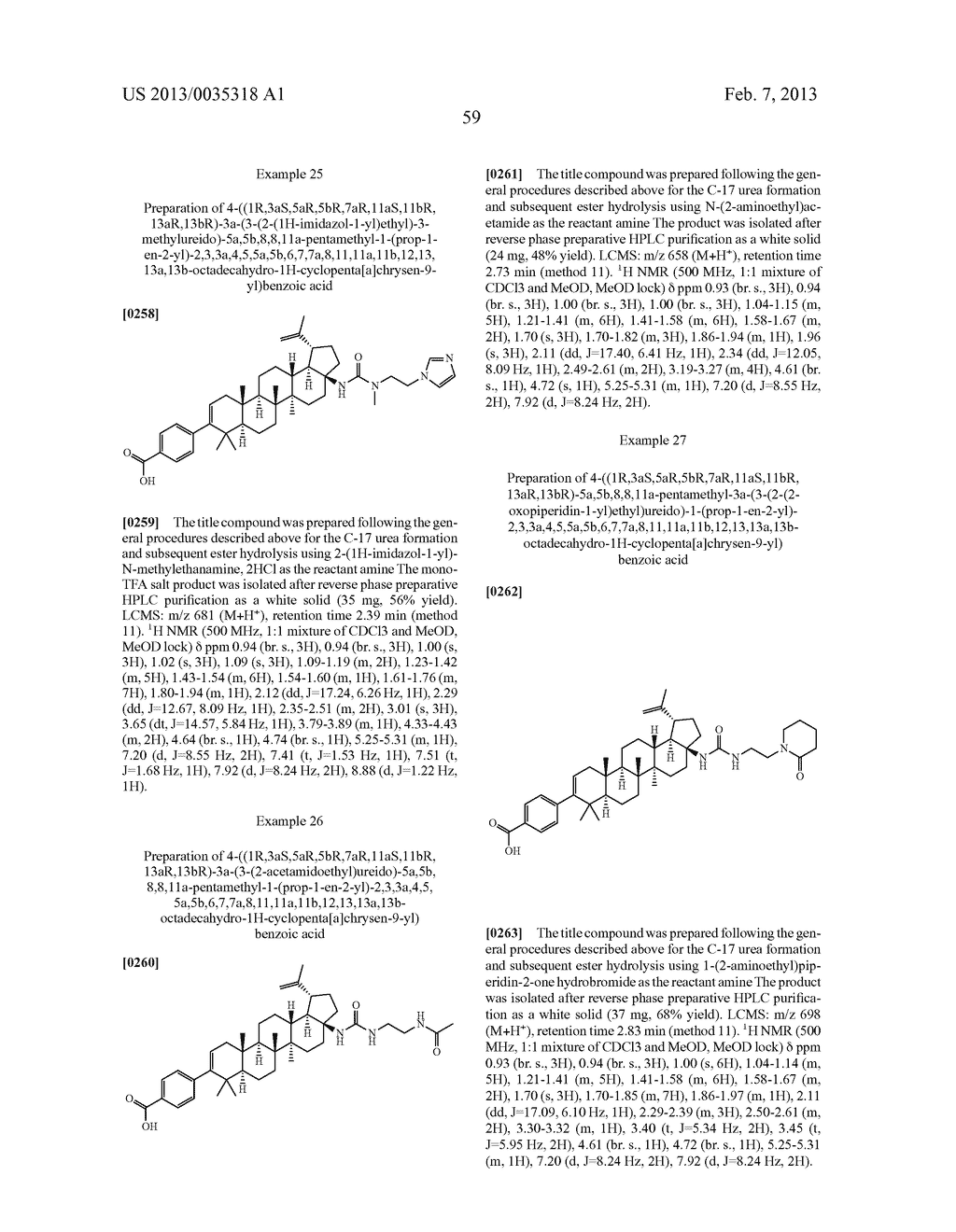 C-17 AND C-3 MODIFIED TRITERPENOIDS WITH HIV MATURATION INHIBITORY     ACTIVITY - diagram, schematic, and image 60