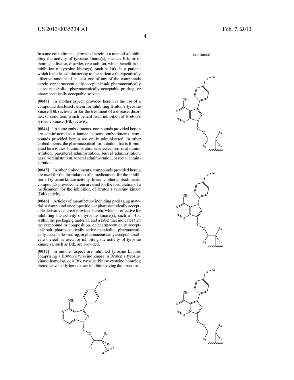 INHIBITORS OF BRUTON'S TYROSINE KINASE - diagram, schematic, and image 12