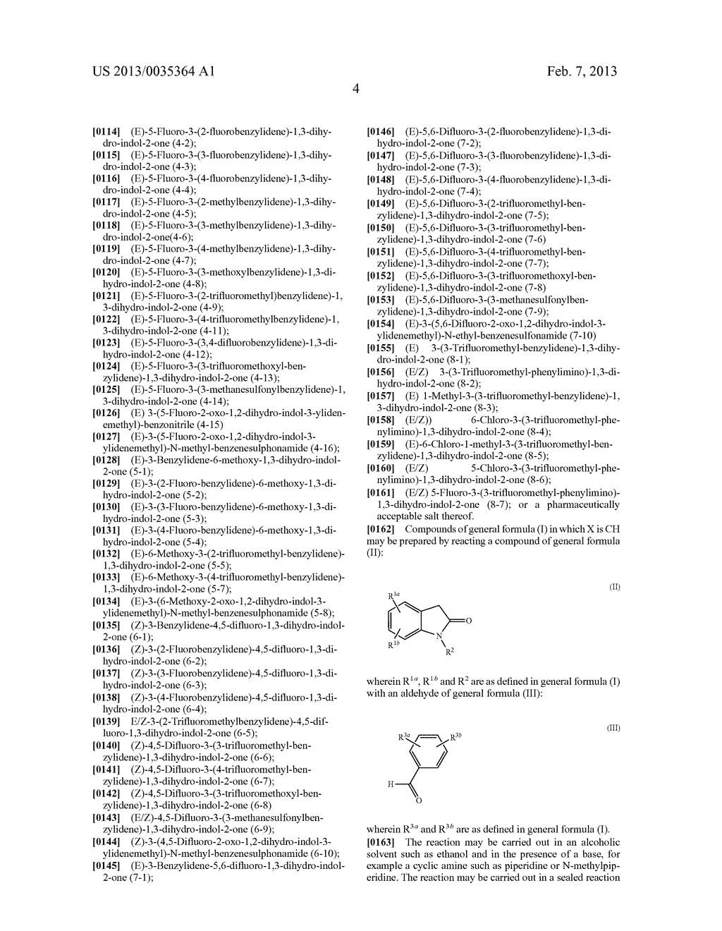 BENZYLIDENE-INDOLINONE COMPOUNDS AND THEIR MEDICAL USE - diagram, schematic, and image 08