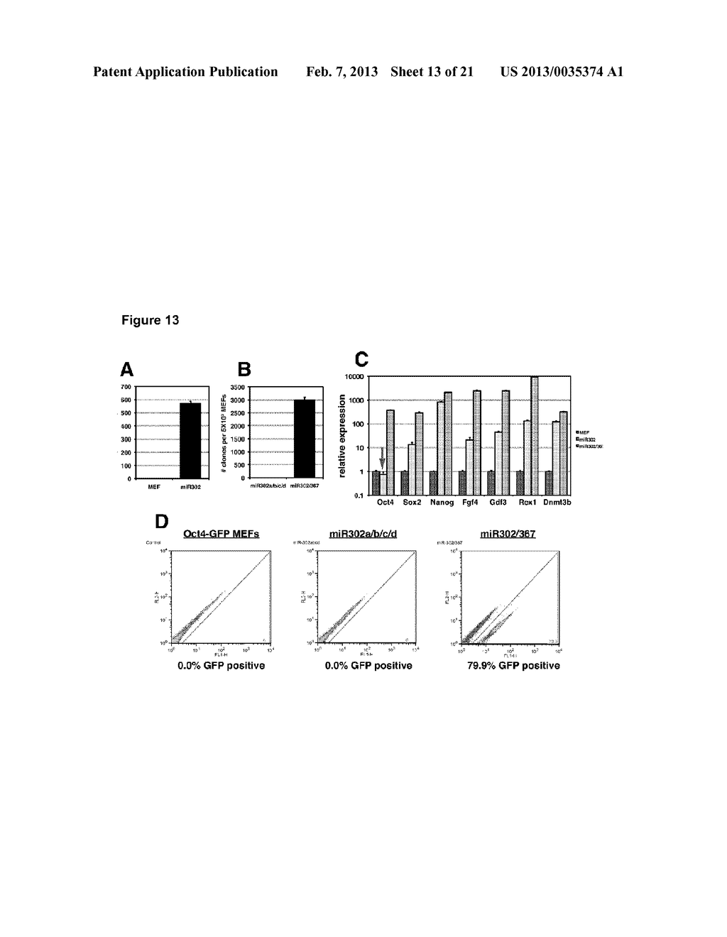 MicroRNA induction of pluripotential stem cells and uses thereof - diagram, schematic, and image 14