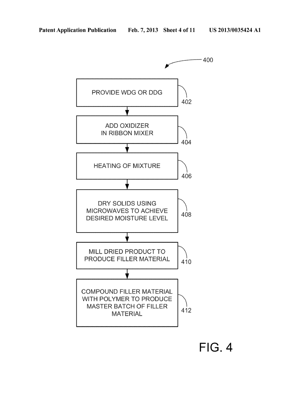 METHOD AND SYSTEM FOR PROCESSING UNFERMENTED GRAIN SOLIDS AND UTILIZING     THE PRODUCTS THEREOF - diagram, schematic, and image 05