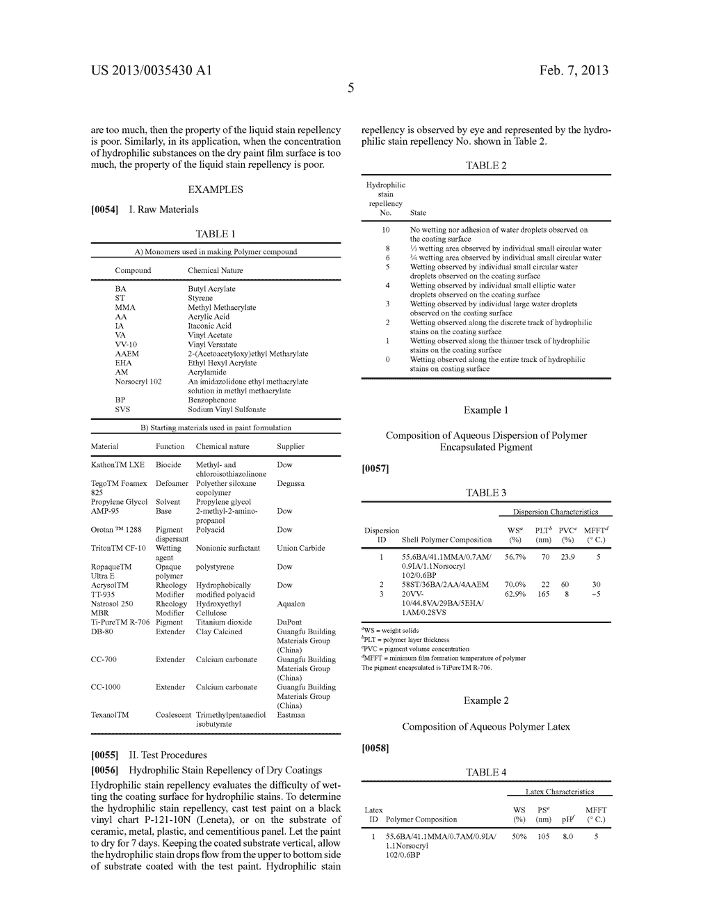 AQUEOUS COATING COMPOSITION FOR IMPROVED LIQUID STAIN REPELLENCY - diagram, schematic, and image 06