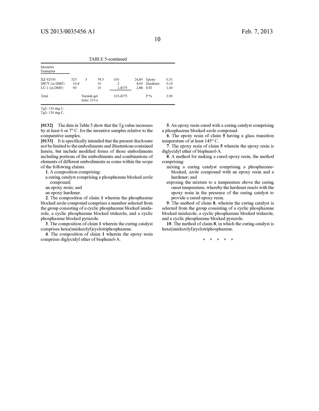 Phosphazene Blocked Imidazole as Latent Catalyst for Epoxy Resins - diagram, schematic, and image 11