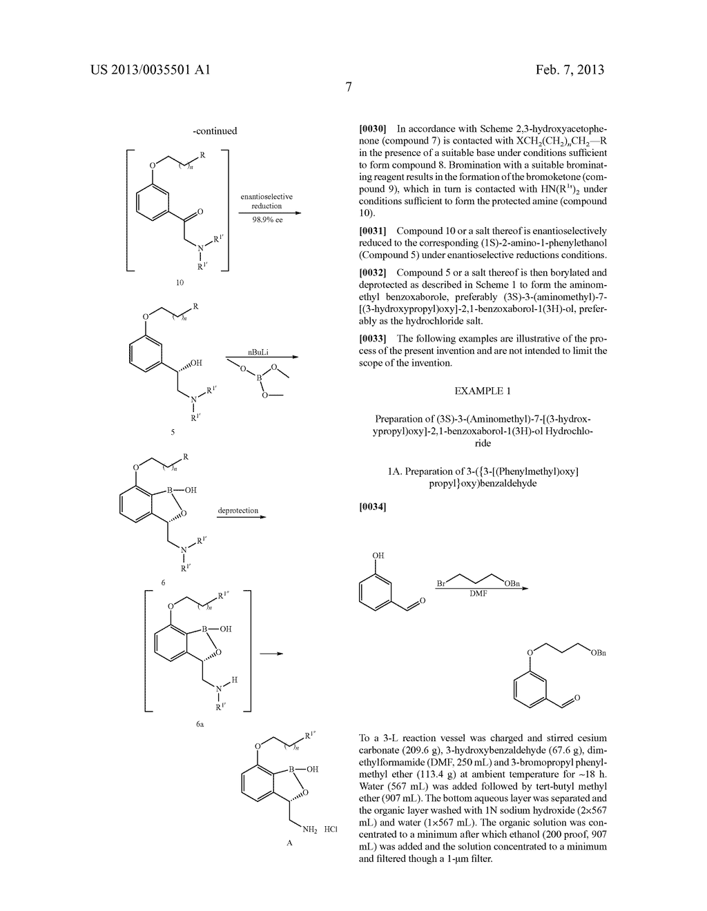 PROCESS FOR PREPARING BENZOXABOROLES - diagram, schematic, and image 08