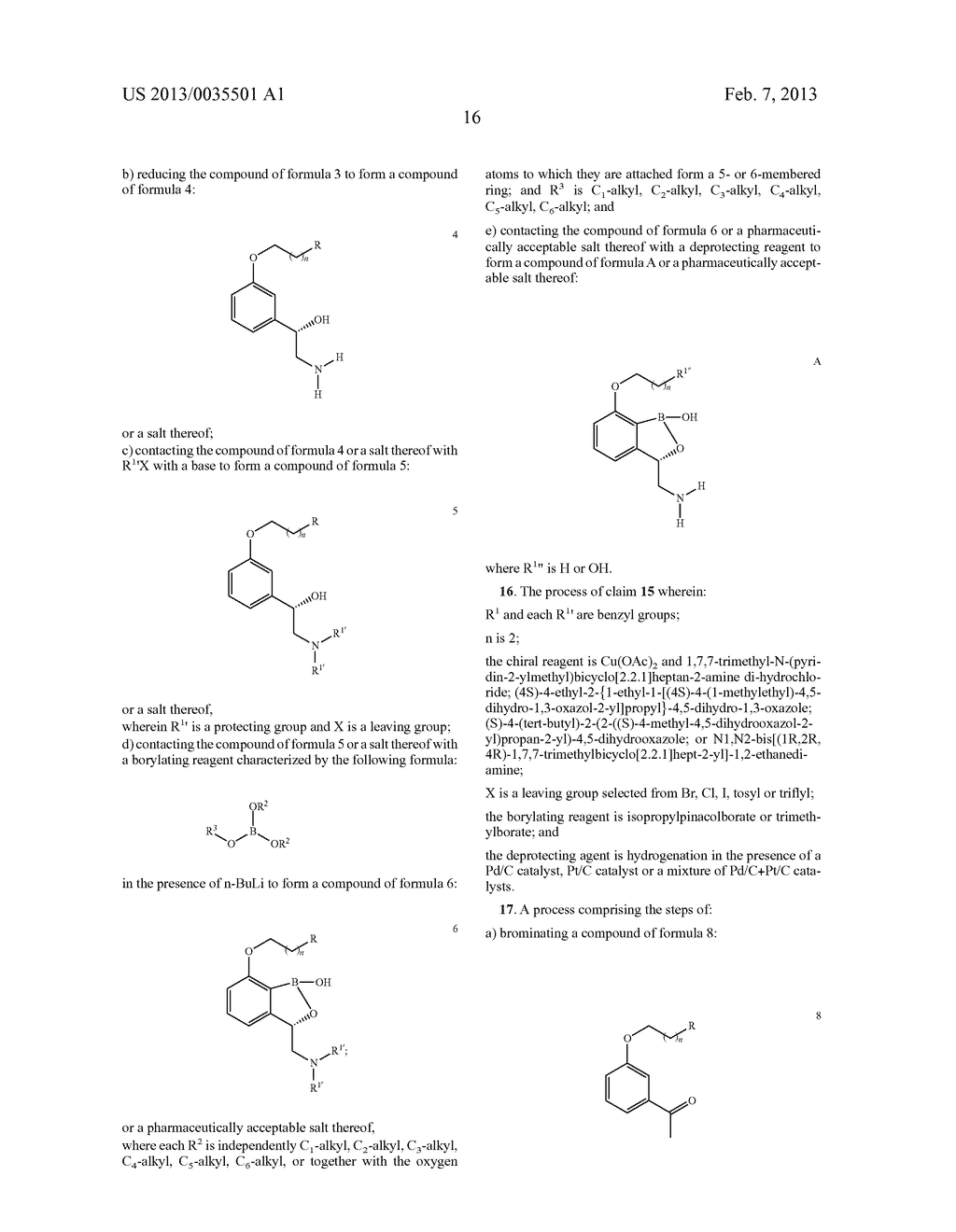 PROCESS FOR PREPARING BENZOXABOROLES - diagram, schematic, and image 17