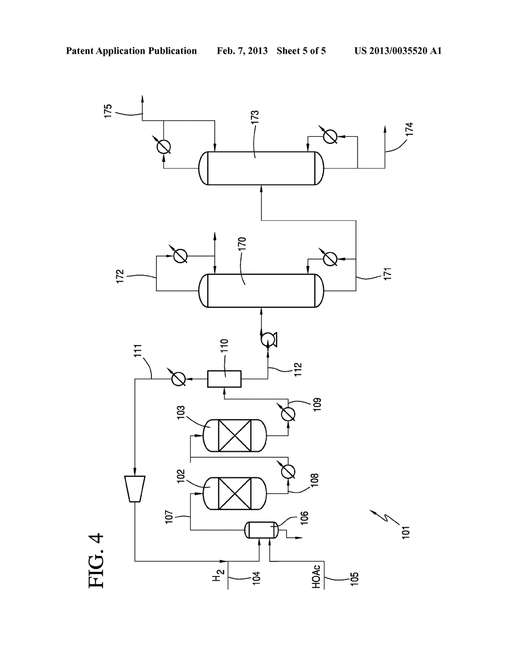 REDUCING IMPURITIES IN HYDROGENATION PROCESSES WITH MULTIPLE REACTION     ZONES - diagram, schematic, and image 06