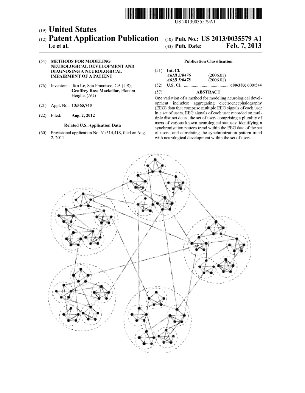 METHODS FOR MODELING NEUROLOGICAL DEVELOPMENT AND DIAGNOSING A     NEUROLOGICAL IMPAIRMENT OF A PATIENT - diagram, schematic, and image 01