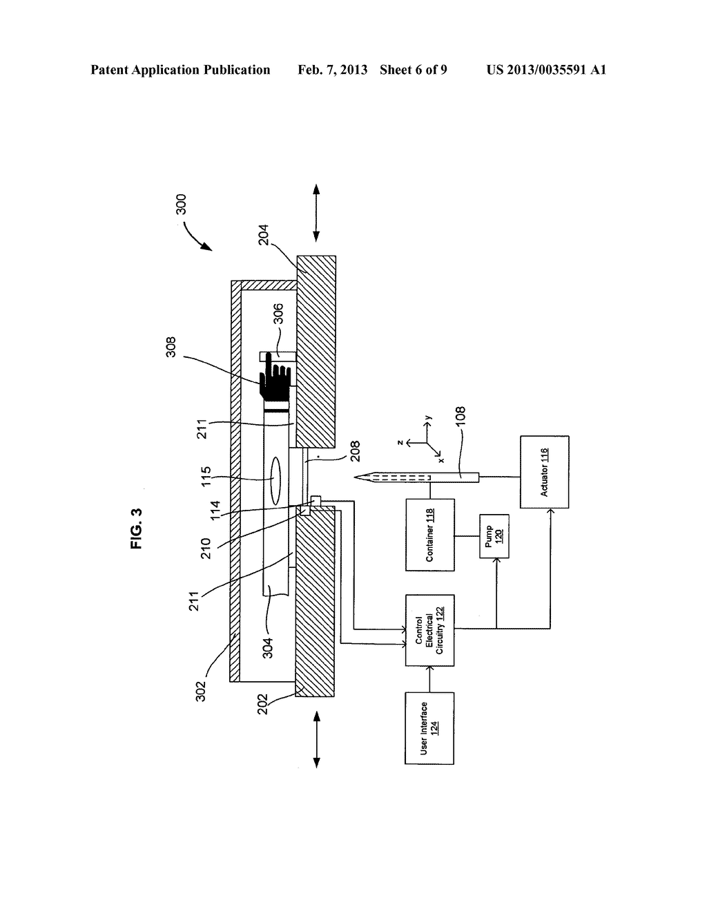 SYSTEMS AND METHODS FOR AUTOMATICALLY INSERTING A NEEDLE INTO A LIVING     SUBJECT - diagram, schematic, and image 07