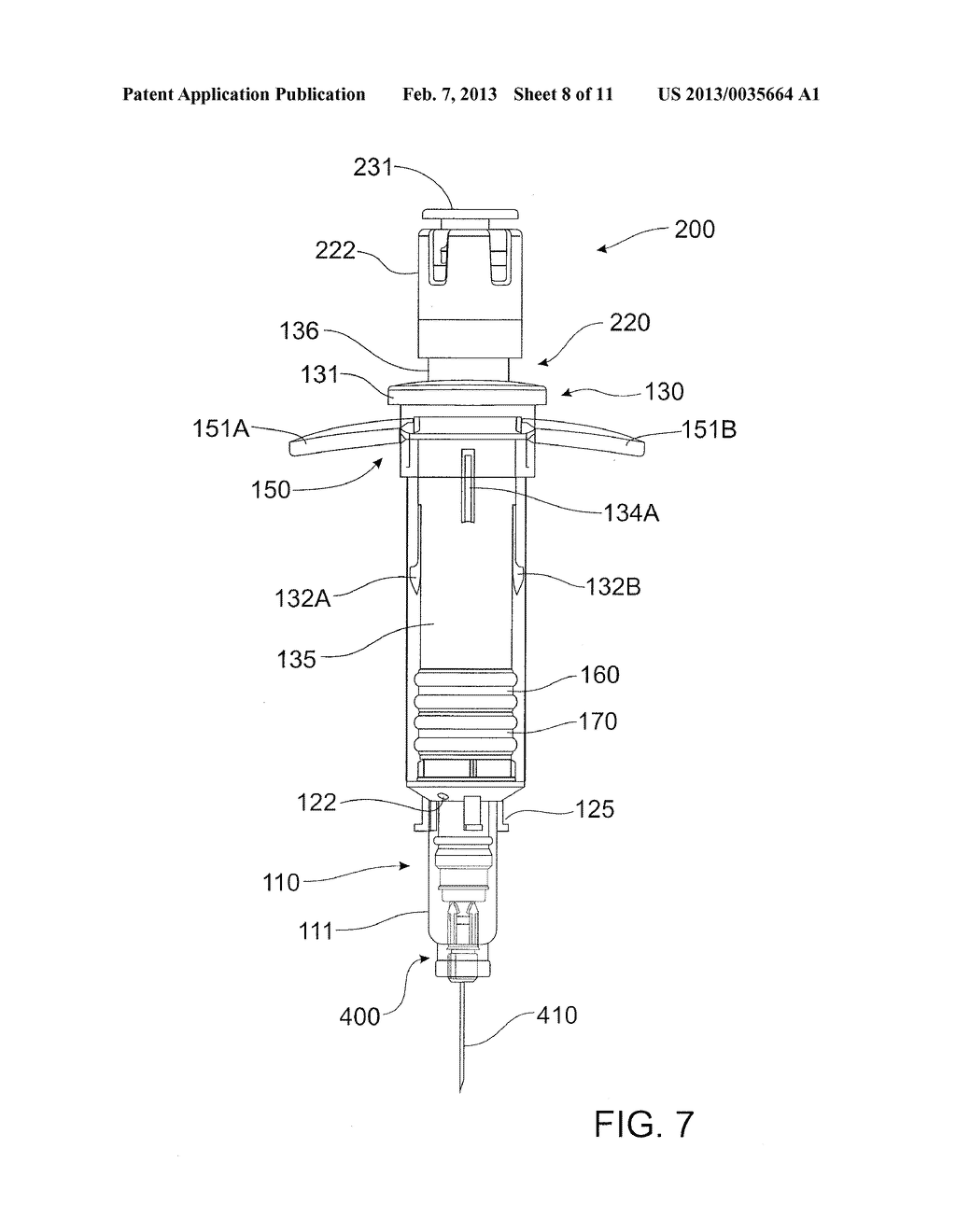 DUAL CHAMBER MIXING DEVICE FOR A SYRINGE - diagram, schematic, and image 09