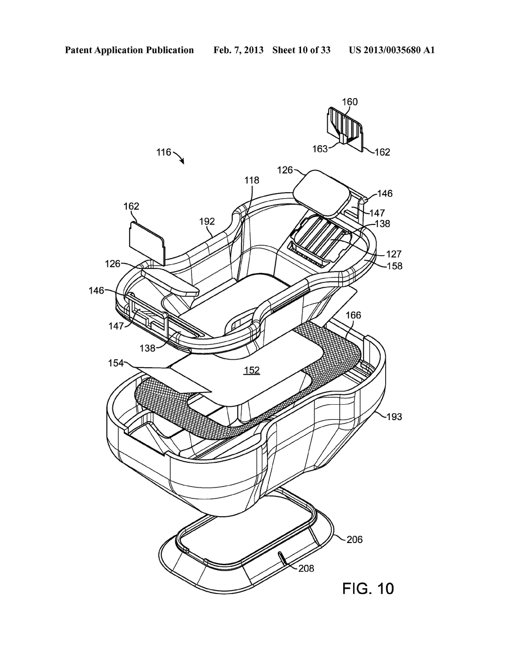 Applicator and Tissue Interface Module for Dermatological Device - diagram, schematic, and image 11