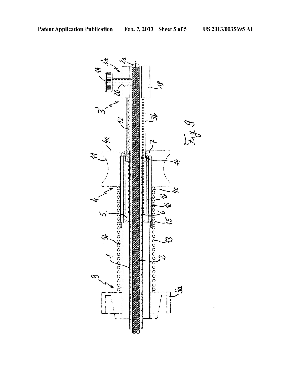 Manually Actuated Function Hose Instrument and Operating Device Therefor - diagram, schematic, and image 06