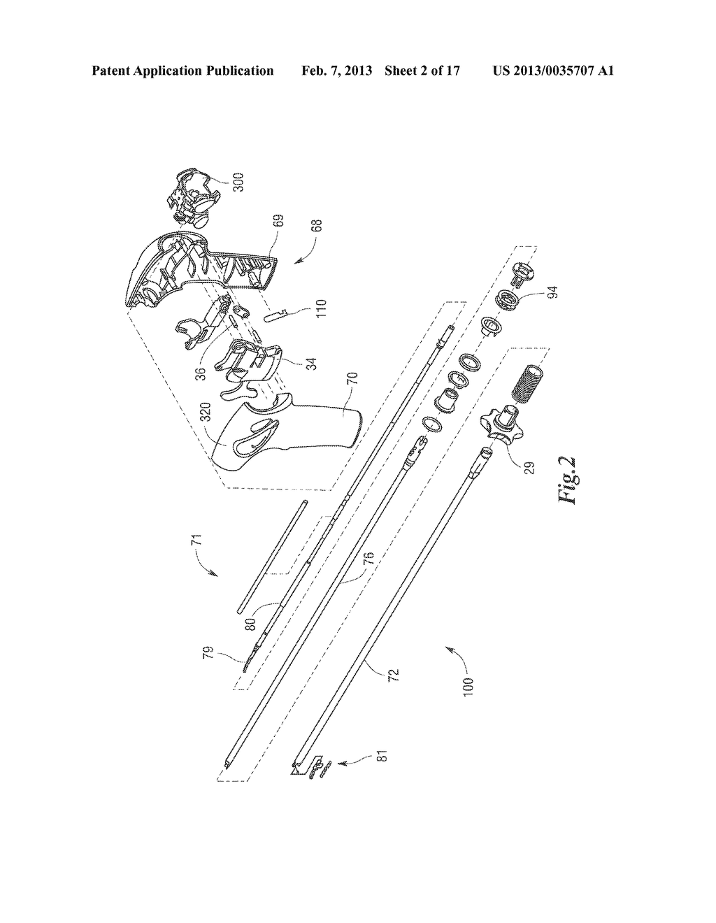 ULTRASONIC DEVICE FOR CUTTING AND COAGULATING WITH STEPPED OUTPUT - diagram, schematic, and image 03