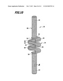 CONNECTING ELEMENT FOR A STABILIZATION SYSTEM FOR THE VERTEBRAL COLUMN,     AND STABILIZATION SYSTEM FOR THE VERTEBRAL COLUMN diagram and image