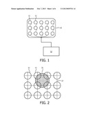 TRANSCUTANEOUS ELECTRO-STIMULATION DEVICE WITH A MATRIX OF ELECTRODES diagram and image