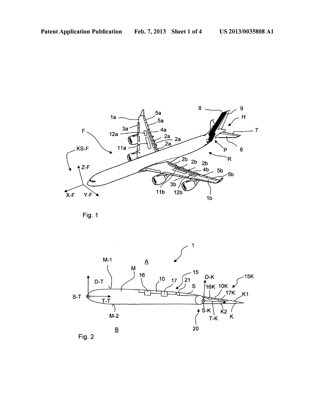 AIRCRAFT WITH A CONTROL DEVICE - diagram, schematic, and image 02