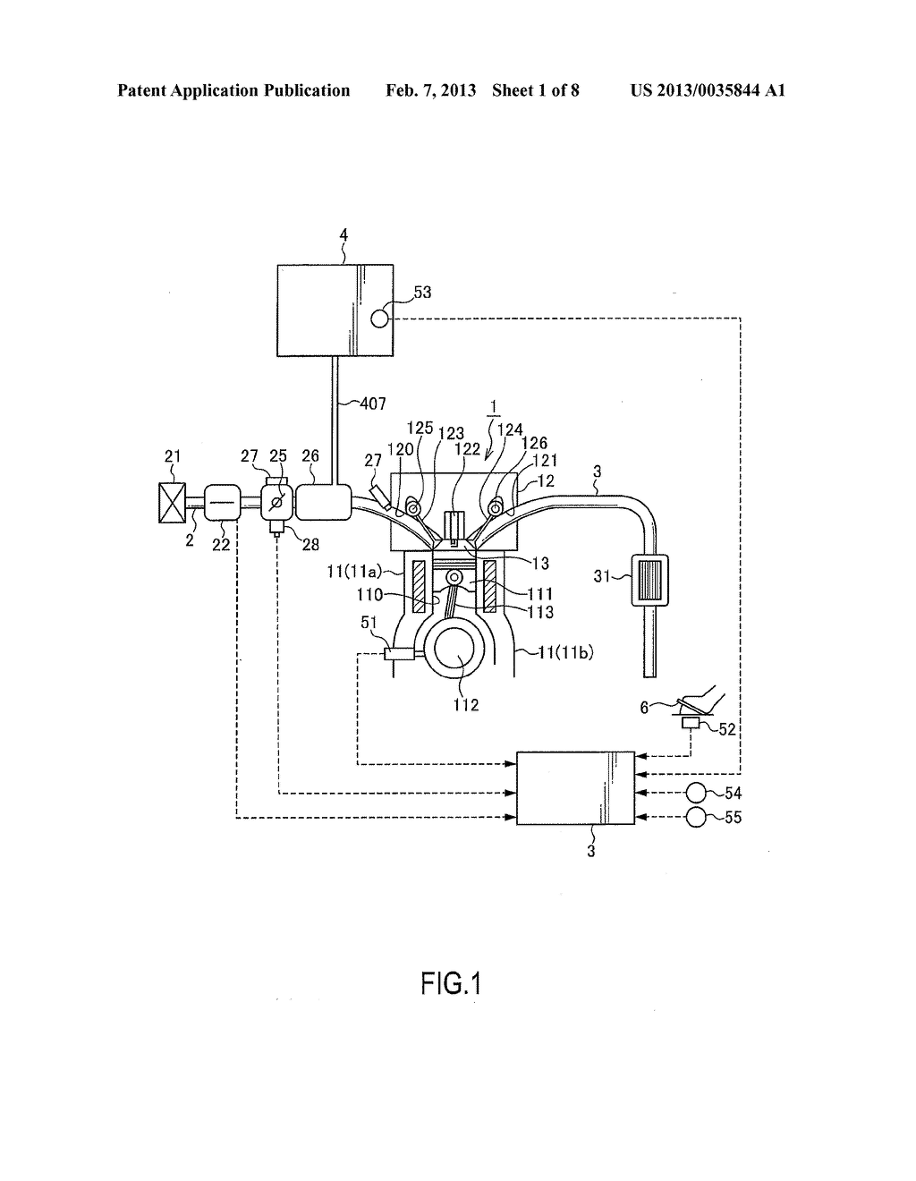 OUTPUT CONTROL DEVICE FOR INTERNAL  COMBUSTION ENGINE AND OUTPUT CONTROL     METHOD FOR INTERNAL COMBUSTION ENGINE - diagram, schematic, and image 02