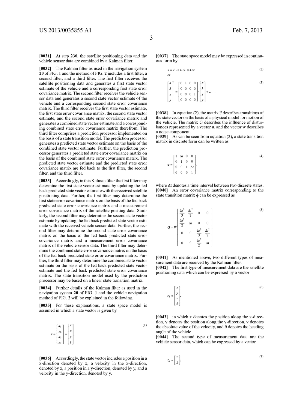 VEHICLE NAVIGATION ON THE BASIS OF SATELLITE POSITIONING DATA AND VEHICLE     SENSOR DATA - diagram, schematic, and image 08