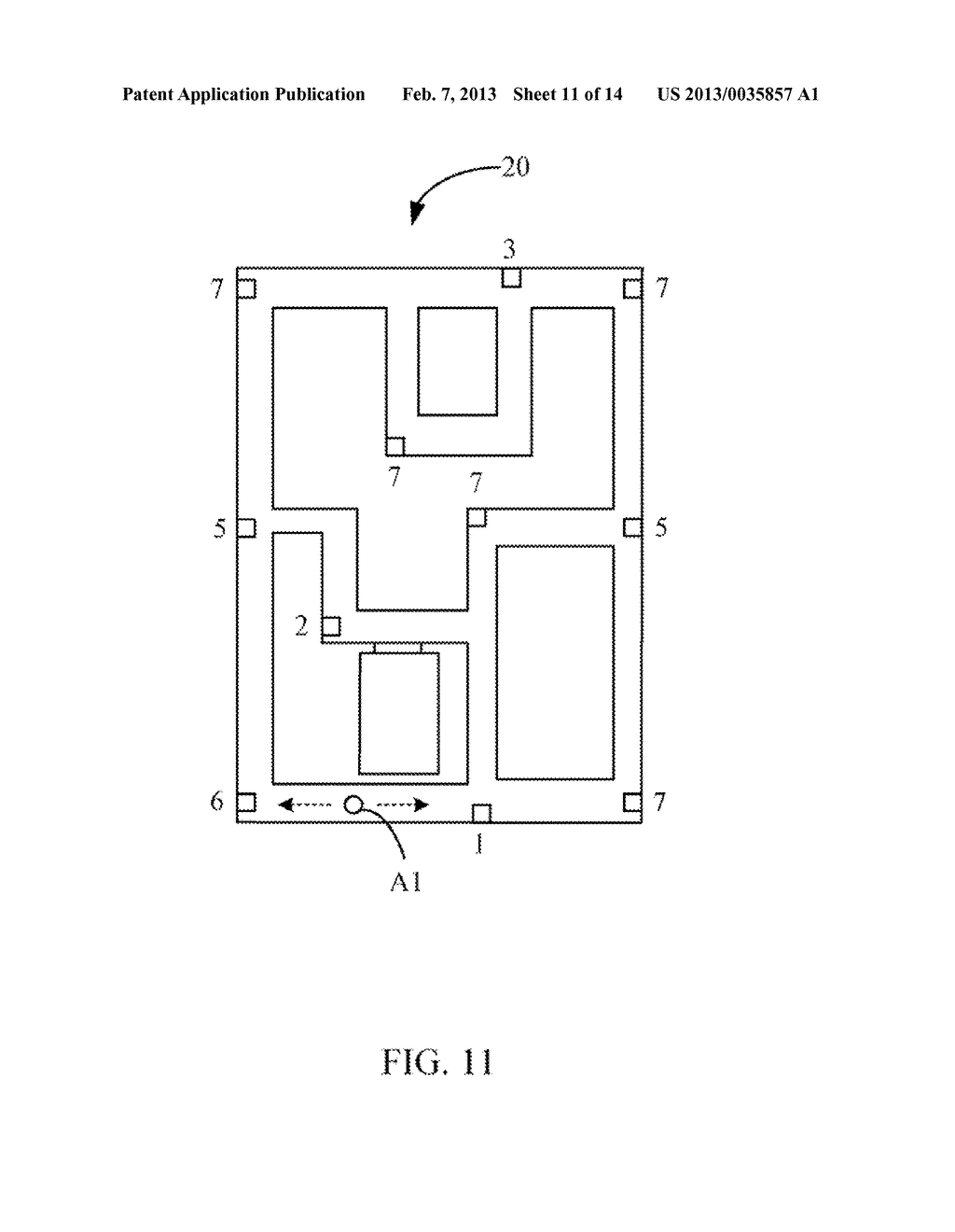 CONTROL COMPUTER AND ELECTRONIC MAP ROUTE PLANNING METHOD - diagram, schematic, and image 12