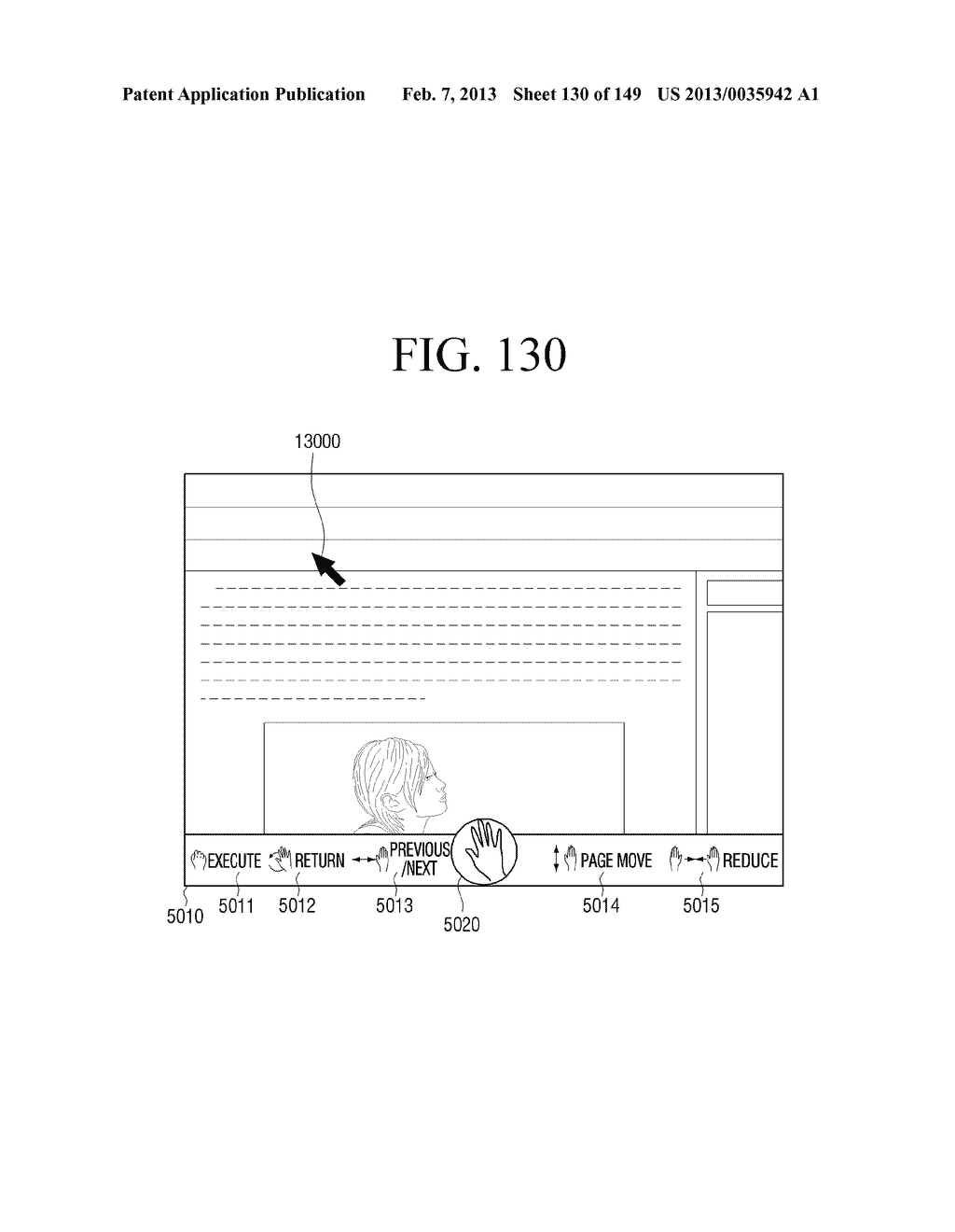 ELECTRONIC APPARATUS AND METHOD FOR PROVIDING USER INTERFACE THEREOF - diagram, schematic, and image 131