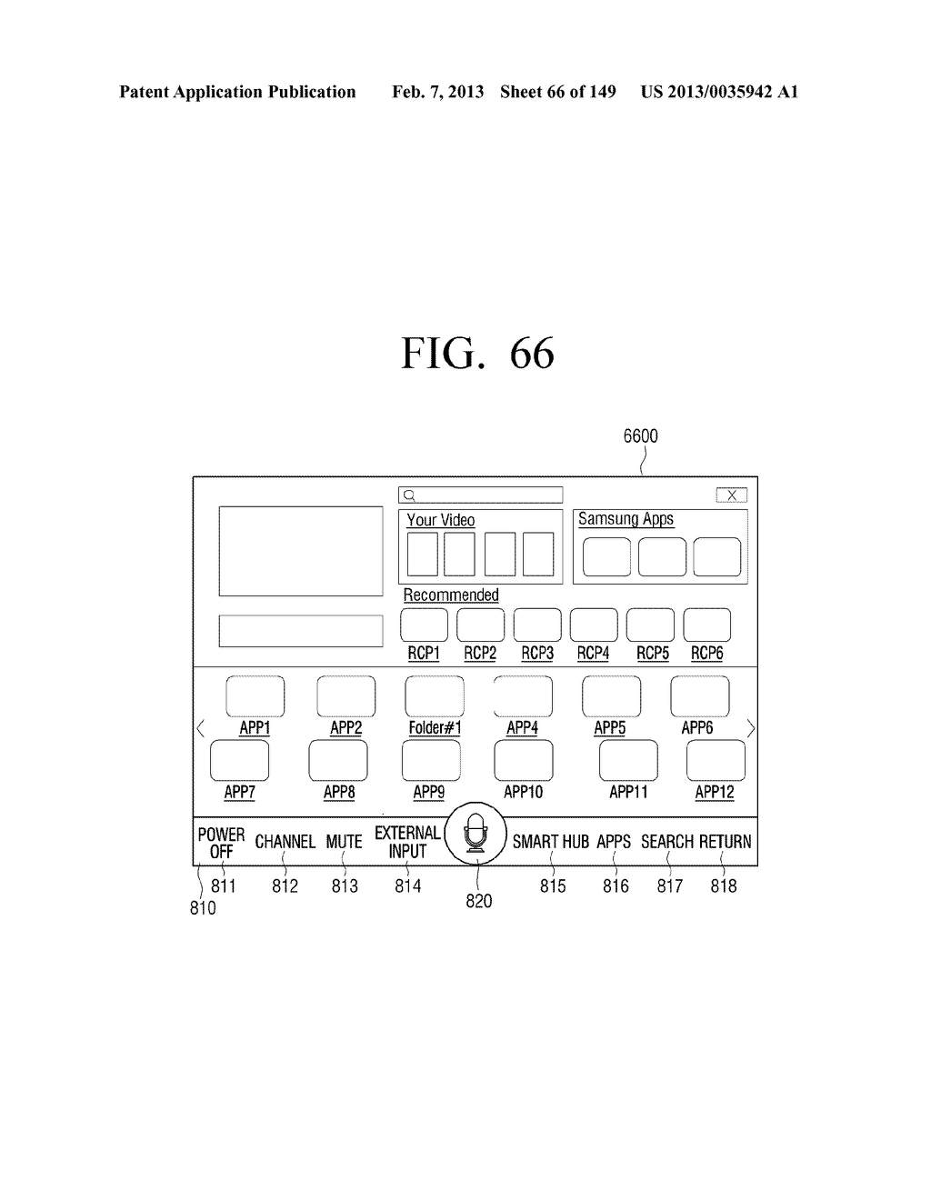 ELECTRONIC APPARATUS AND METHOD FOR PROVIDING USER INTERFACE THEREOF - diagram, schematic, and image 67