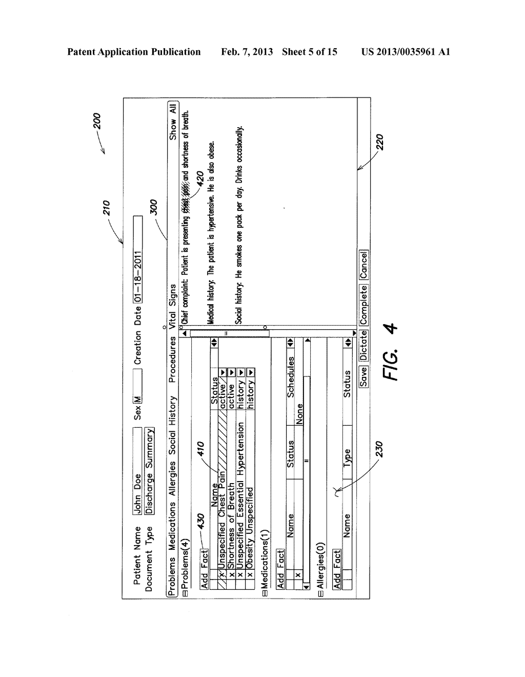 METHODS AND APPARATUS FOR APPLYING USER CORRECTIONS TO MEDICAL FACT     EXTRACTION - diagram, schematic, and image 06