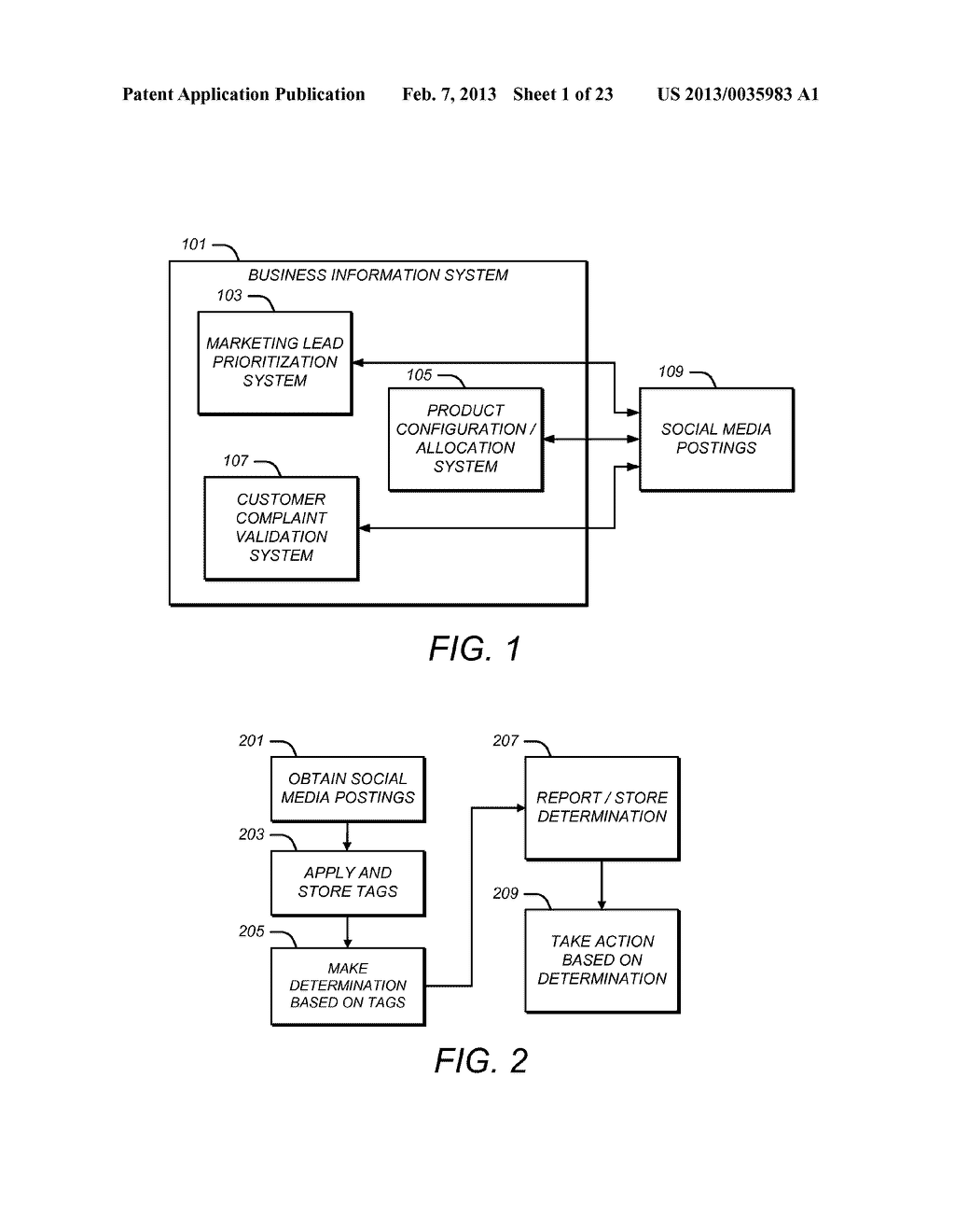 VALIDATING CUSTOMER COMPLAINTS BASED ON SOCIAL MEDIA POSTINGS - diagram, schematic, and image 02