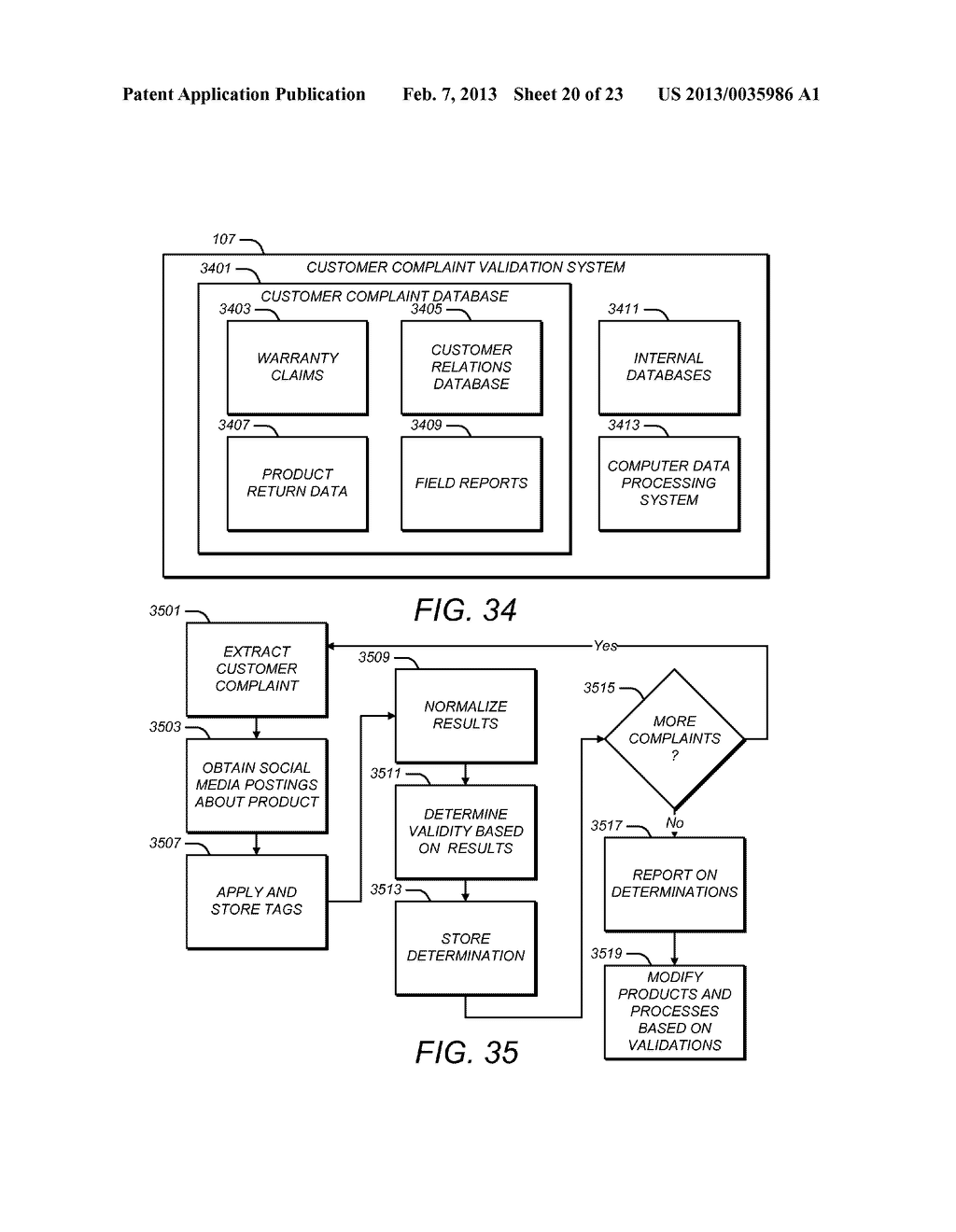 DETERMINING PRODUCT CONFIGURATION AND ALLOCATIONS BASED ON SOCIAL MEDIA     POSTINGS - diagram, schematic, and image 21