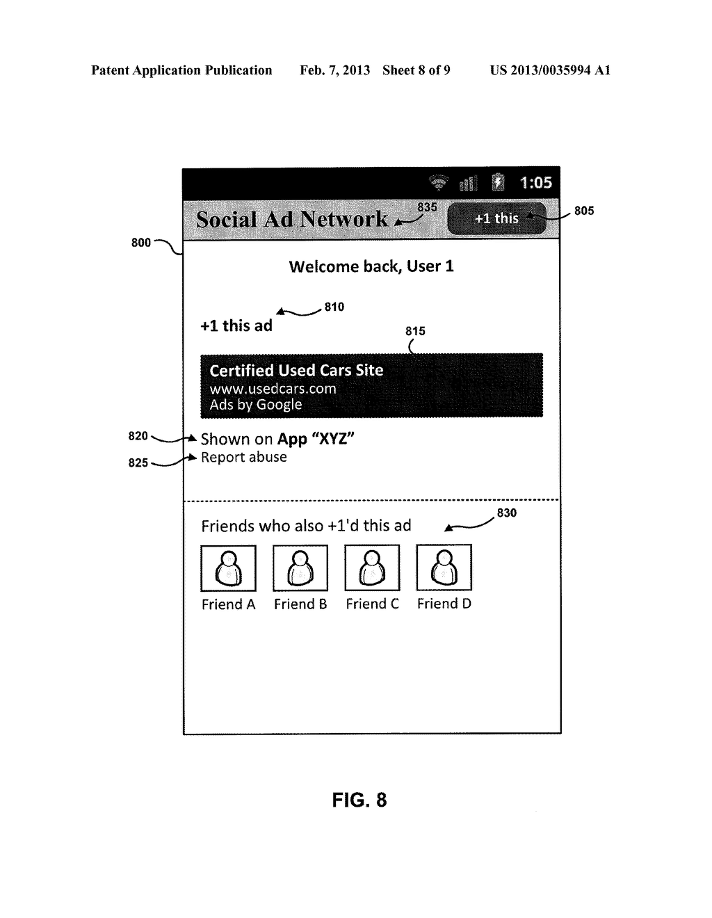 SYSTEM AND METHOD FOR SHARING CONTENT ON THIRD-PARTY MOBILE APPLICATIONS - diagram, schematic, and image 09